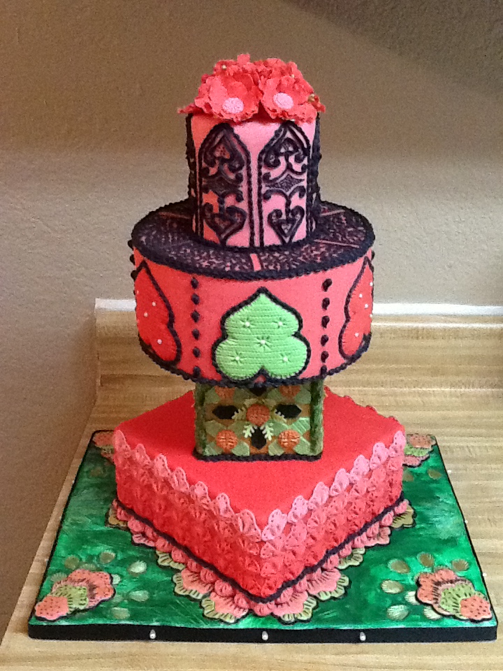 OSSAS 2014 Tiered Cake Entry
