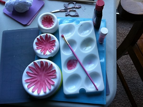 Painting with Dusting Powders